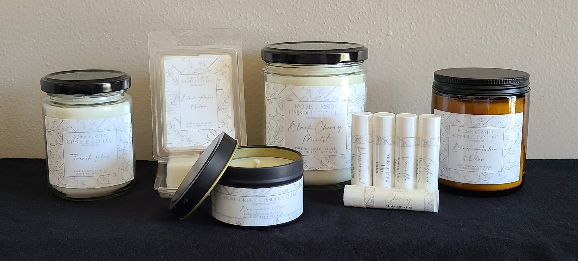 Pure Beeswax Products – Rose Creek Candle Co.