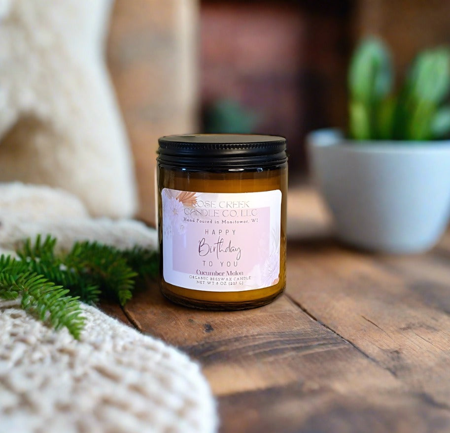 Special Occasion Labels For Your Scented Organic Beeswax Candles & Melts