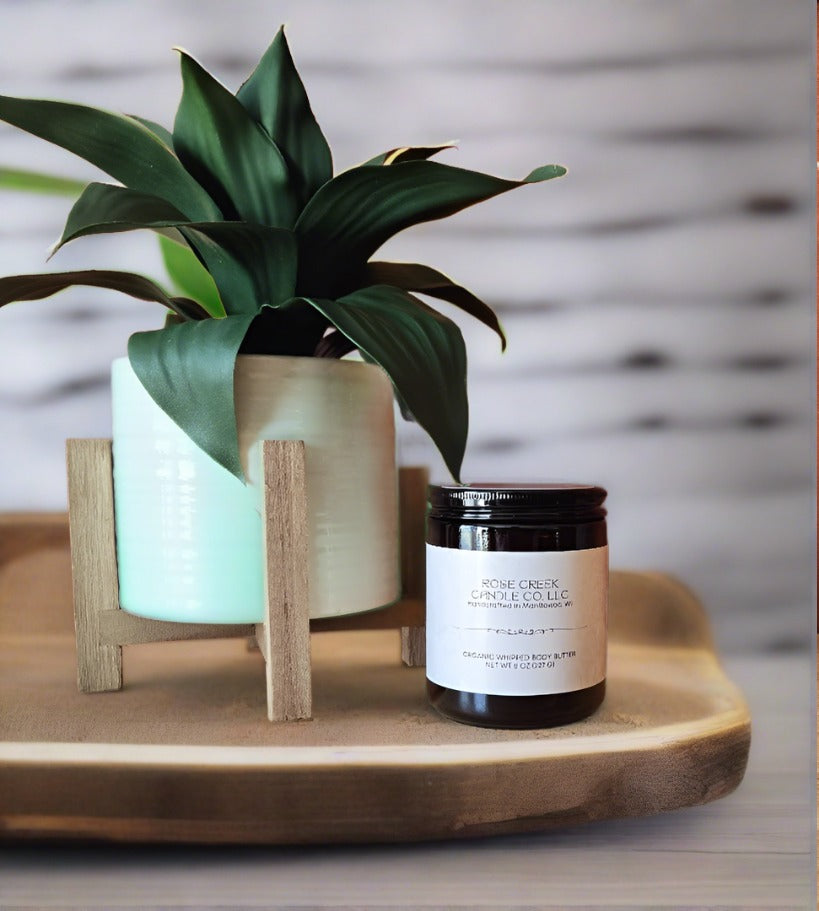100% Organic Double Whipped Body Butter - No Alcohol, Parabens, Phthalates, or Sulfates