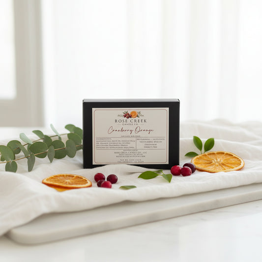 Handmade Cranberry Orange Bar Soap