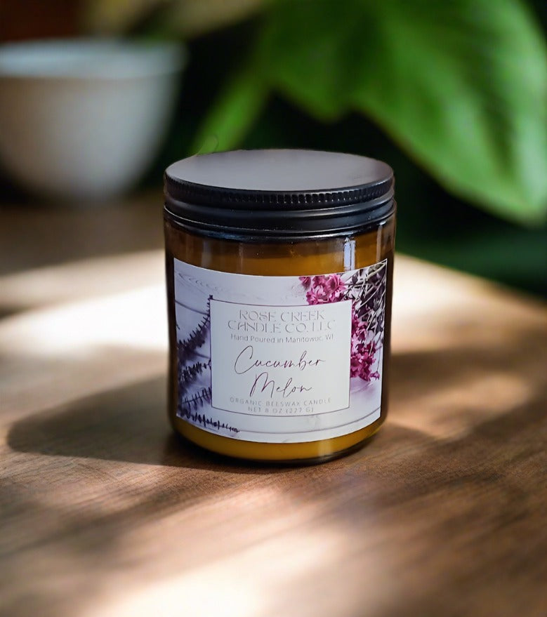 Spring/Summer Label - Organic Beeswax Candles & Melts