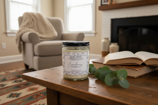 16 oz. Organic Beeswax Candles - Clear Jar with 2 wicks