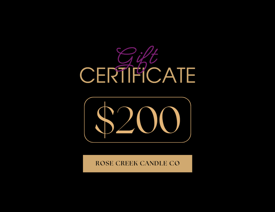 Rose Creek Candle Co, llc Gift Card