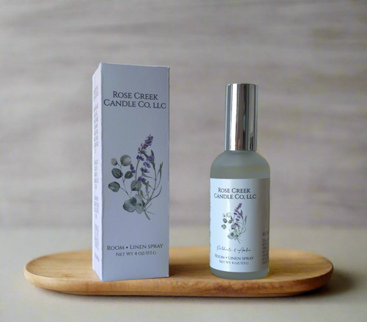 Room & Linen Spray | All Natural Fabric Freshener, Bathroom and Shower Spray, Aromatherapy Room Deodorizer, Pillow Spray | Net Wt 4 oz