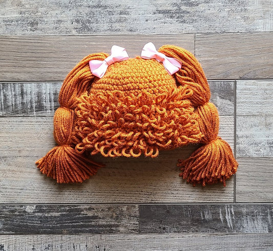 Handmade Kids from the Cabbage Patch Custom Made Hat