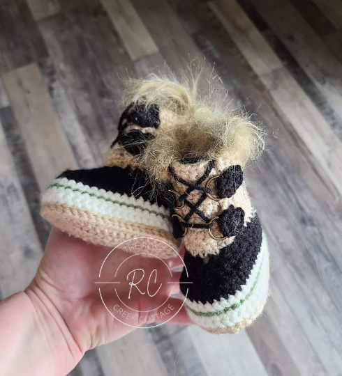 Handmade Baby Snow Boots