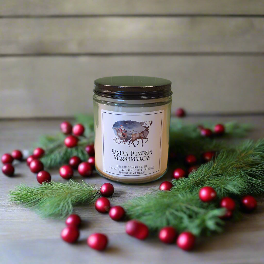 Holiday Collection Organic Beeswax Candles and Melts