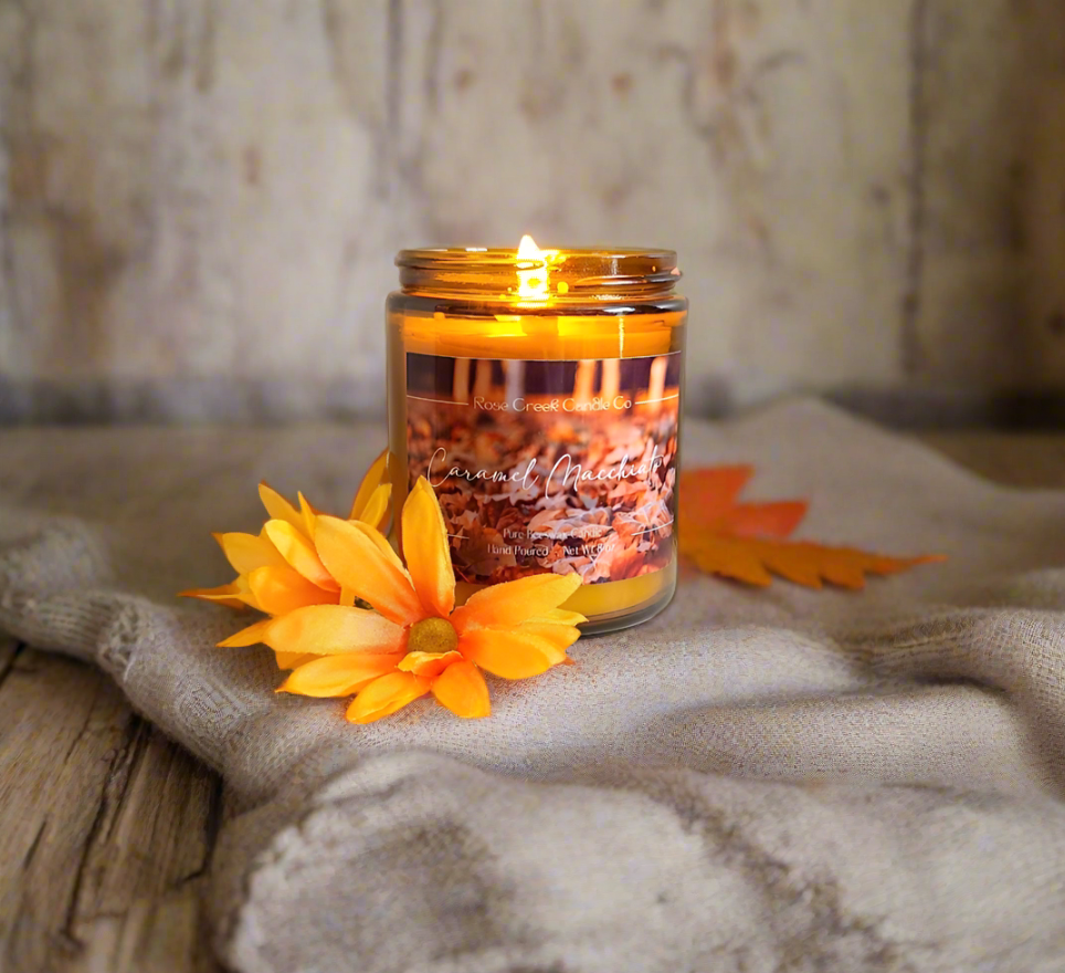 Fall Collection Organic Beeswax Candles and Melts