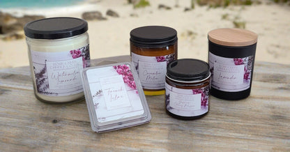 Spring/Summer Label - Organic Beeswax Candles & Melts
