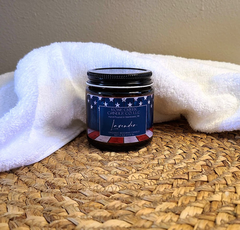 Stars & Stripes - Organic Beeswax Candles & Melts