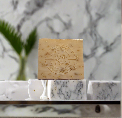 Handmade Lavender Oatmeal Castile Soap Bars