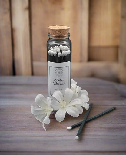 Safety Matches in Reusable Glass Jar