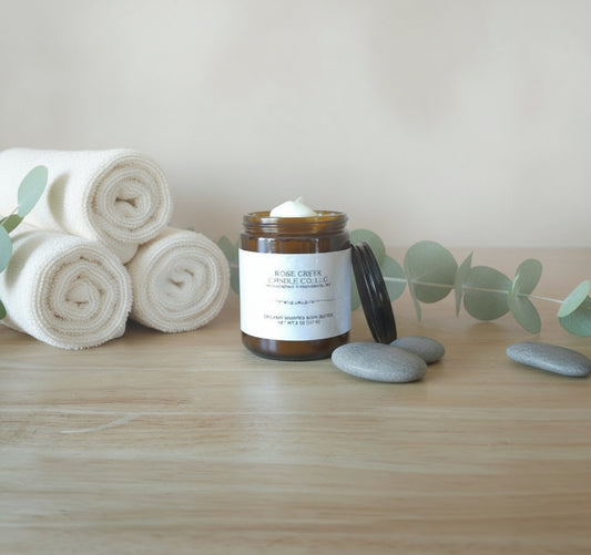 100% Organic Double Whipped Body Butter - No Alcohol, Parabens, Phthalates, or Sulfates