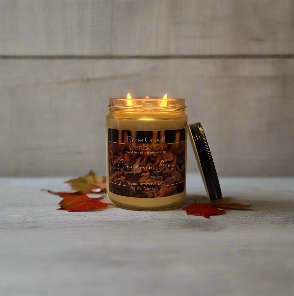 Fall Collection Organic Beeswax Candles and Melts