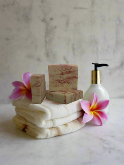 Handmade Candy Cane Bar Soap