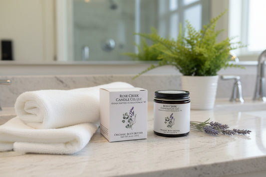 100% Organic Double Whipped Body Butter - No Alcohol, Parabens, Phthalates, or Sulfates