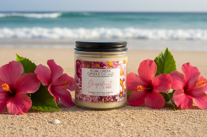 Spring/Summer Label - Beeswax Candles & Melts