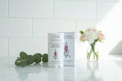Organic Deodorant 🌸 Baking Soda Free 🌸 Aluminum, Parabens, Phthalates, and Alcohol Free