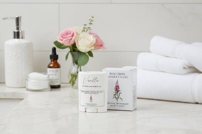 Organic Deodorant 🌸 Baking Soda Free 🌸 Aluminum, Parabens, Phthalates, and Alcohol Free