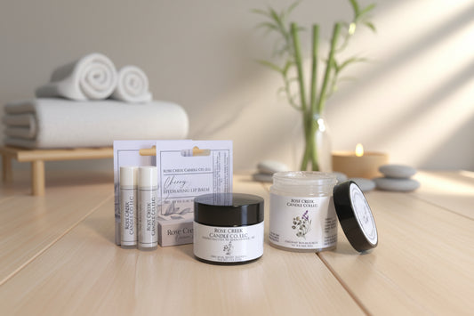 Everyday Spa Bundle | Body Butter/Butter Bar, Sugar Scrub, and Lip Balms
