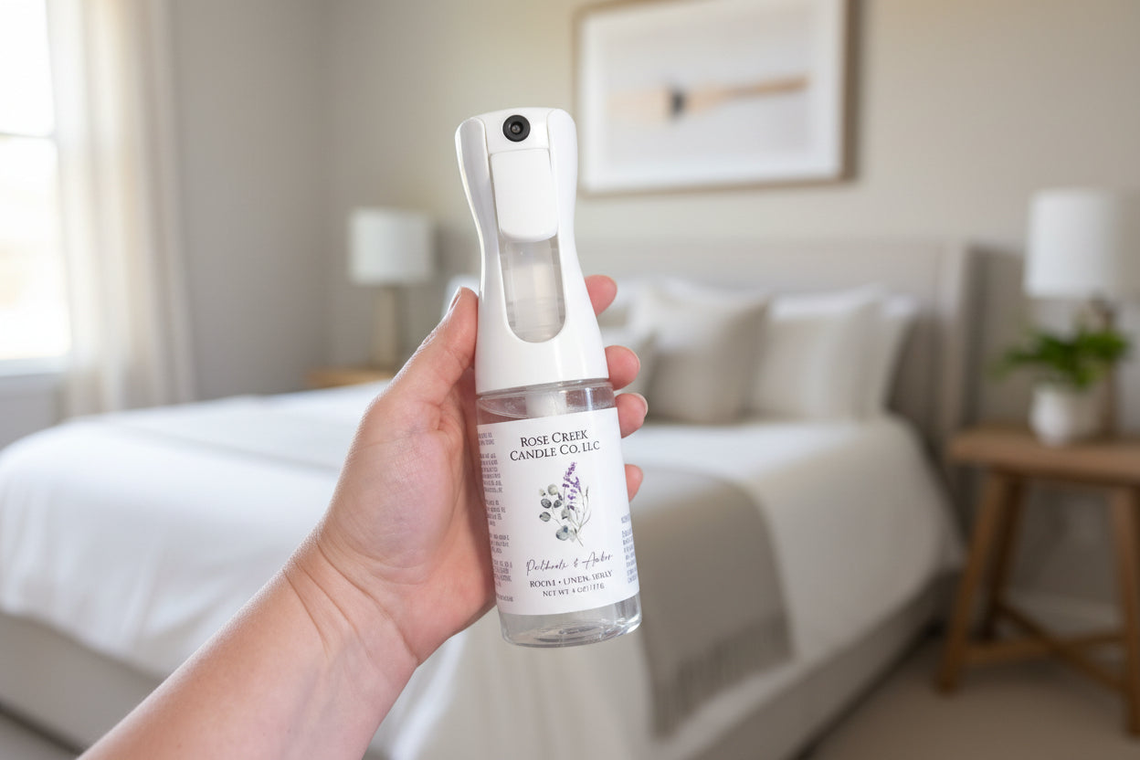 Room - Linen - Perfume Spray | Net Wt 4 & 6.75 oz