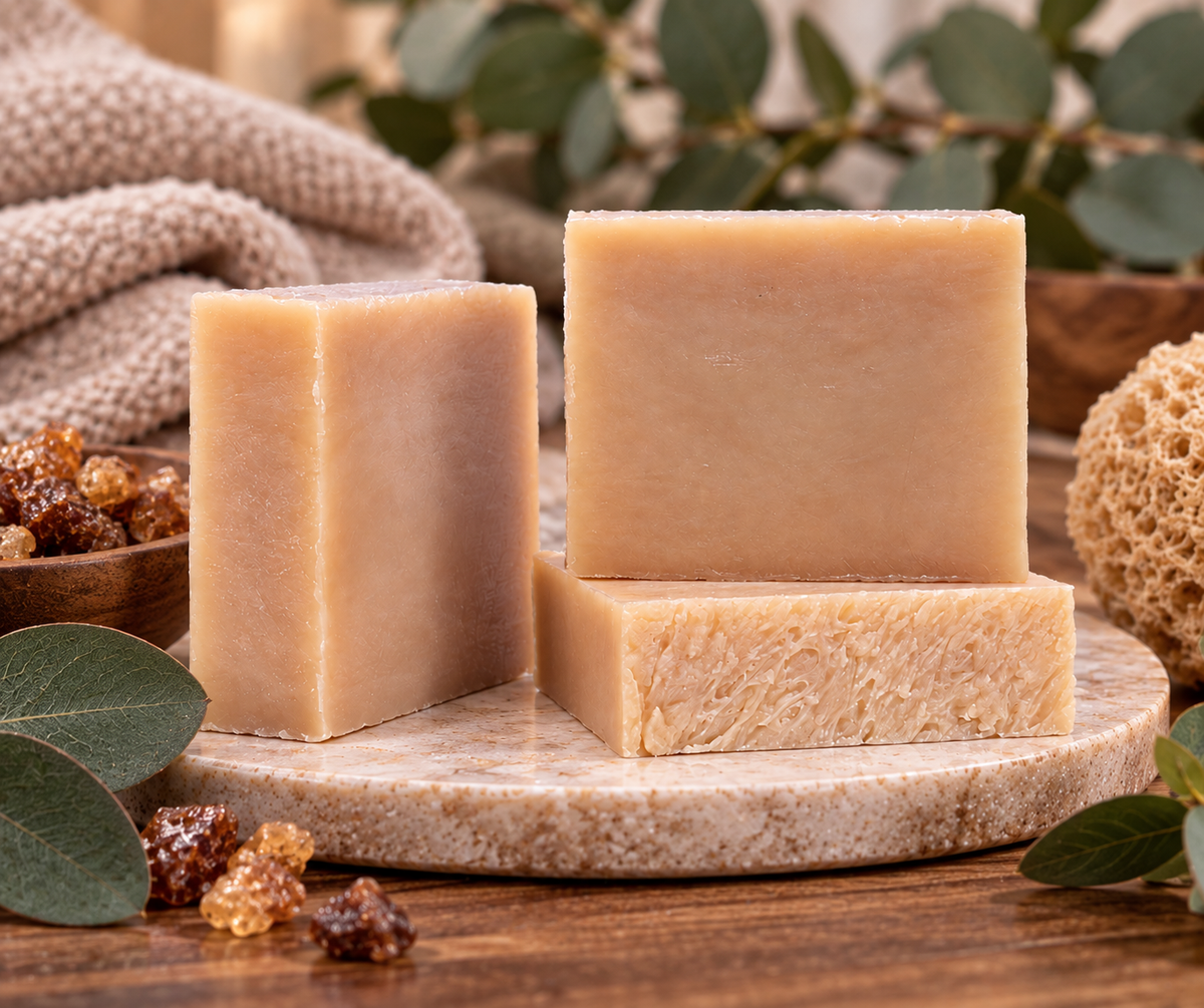 Handcrafted African Musk Soap