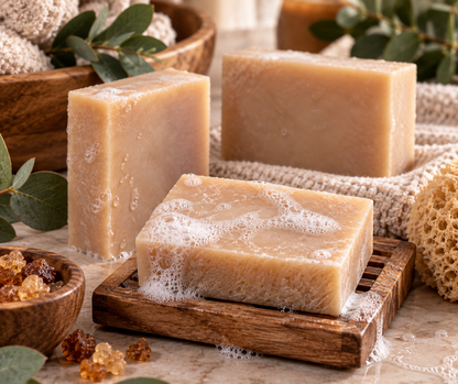 Handcrafted African Musk Soap