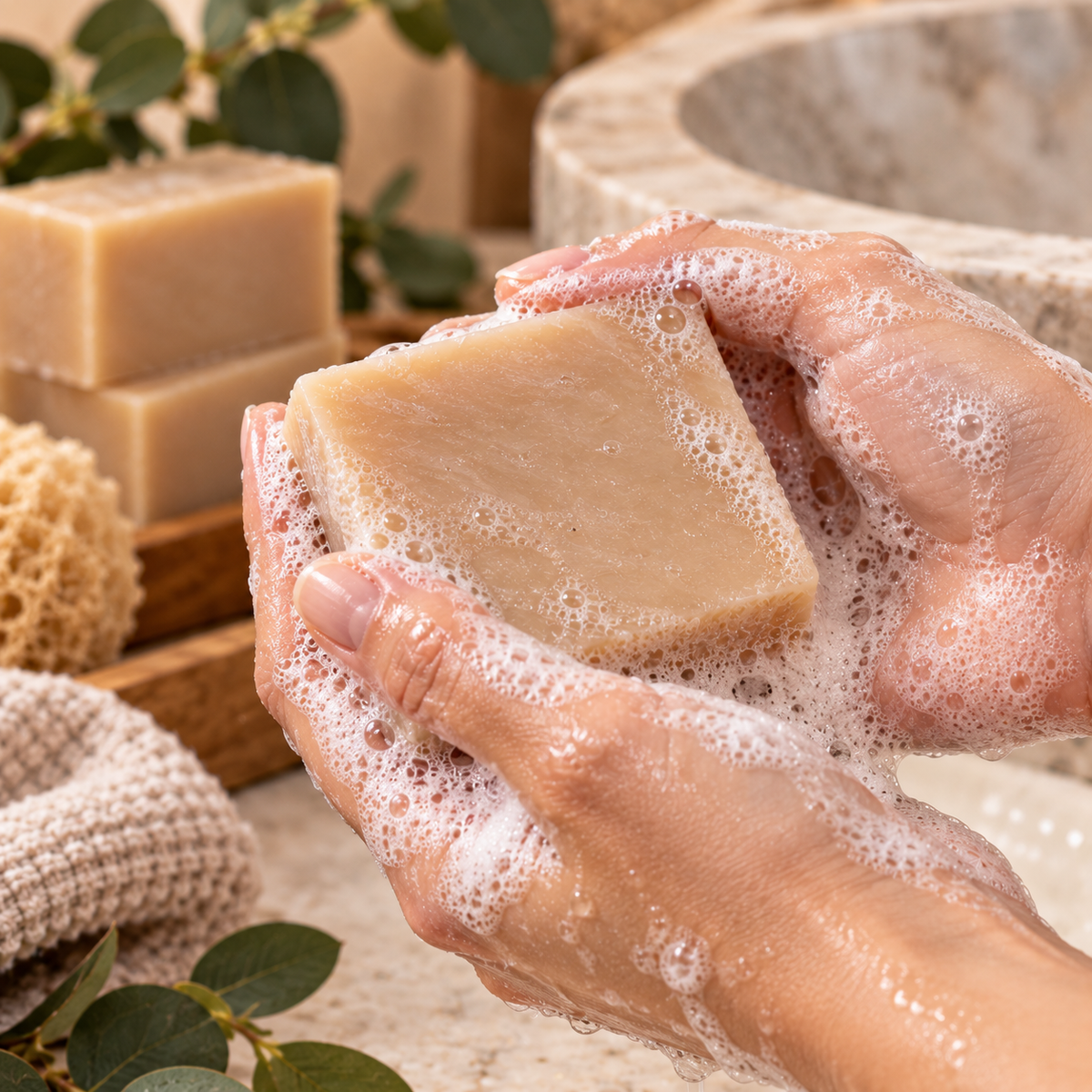 Handcrafted African Musk Soap