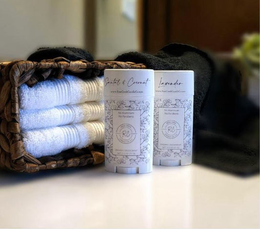 100% Organic Deodorant - Aluminum, Paraben, Phthalate, and Alcohol Free - 2.75 oz Regular Size