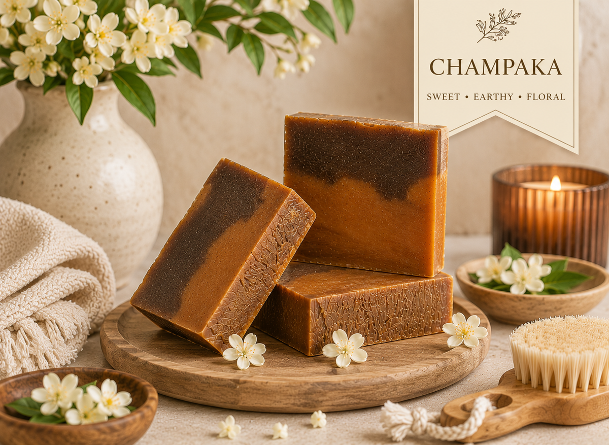 Handcrafted Champaka Soap