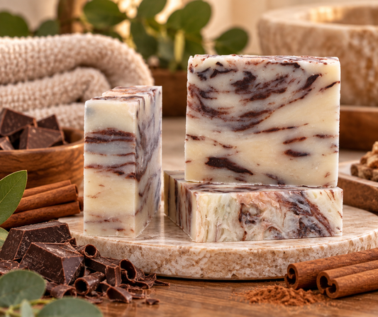 Handcrafted Chocolate Cinnamon Soap