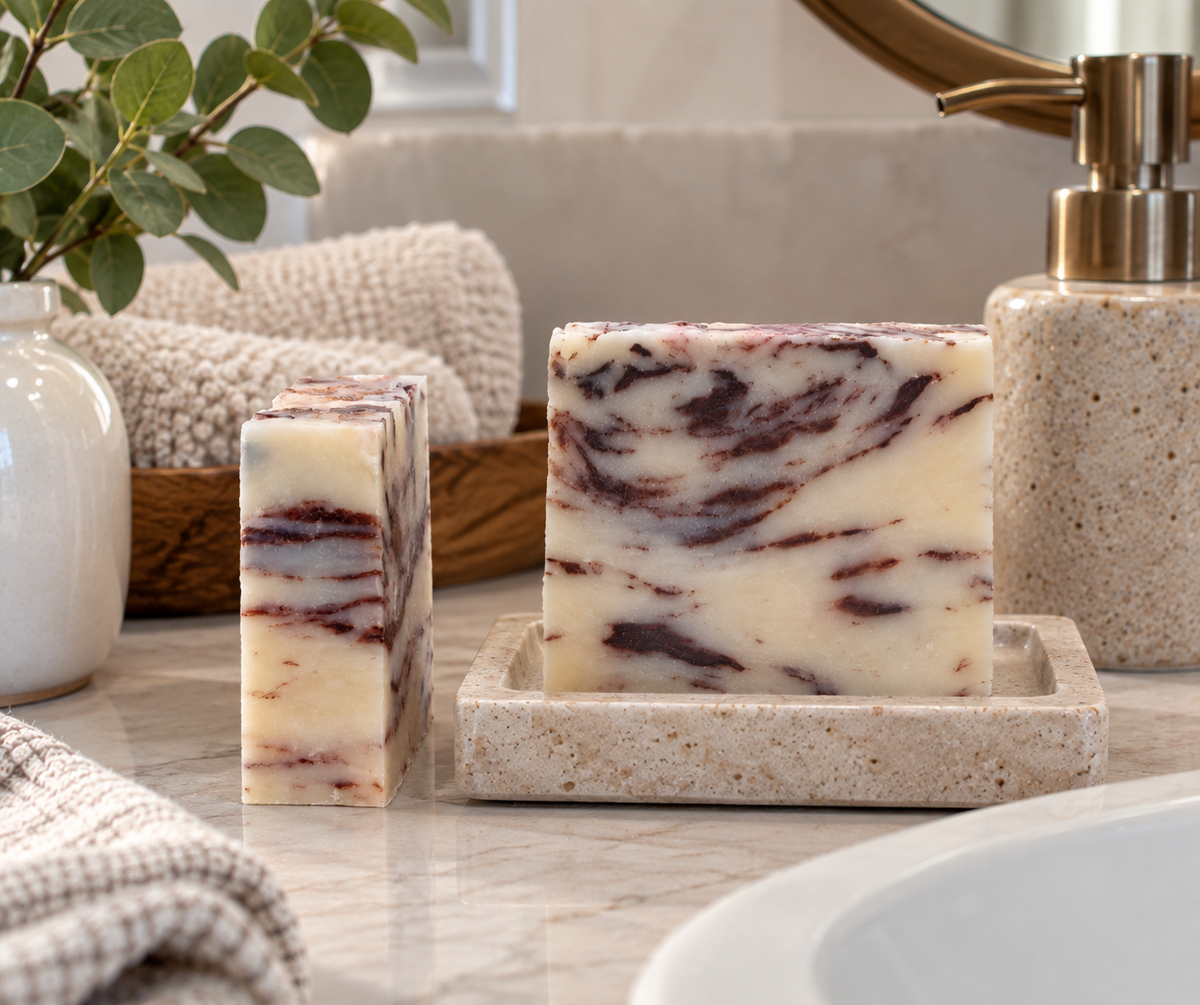 Handcrafted Chocolate Cinnamon Soap