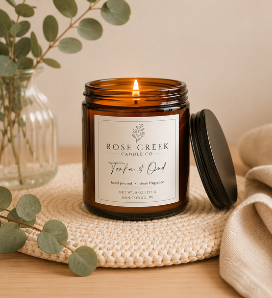 8 oz Beeswax Candles