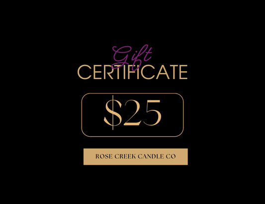 Rose Creek Candle Co, llc Gift Card