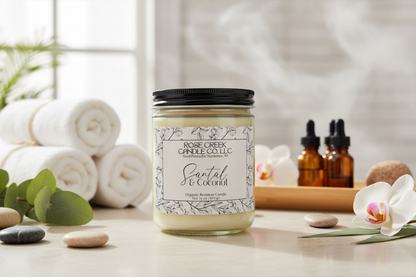 16 oz Beeswax Candles - Clear Jar with 2 wicks