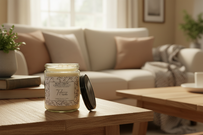 16 oz Beeswax Candles - Clear Jar with 2 wicks