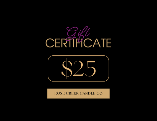 Rose Creek Candle Co, llc Gift Card