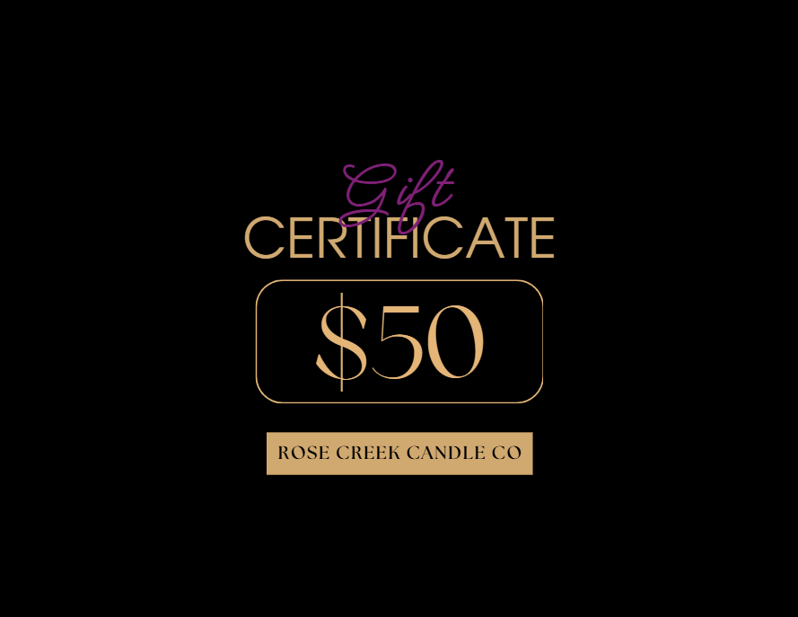 Rose Creek Candle Co, llc Gift Card