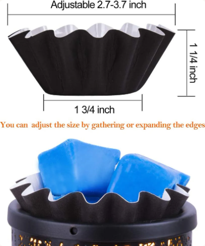 Reusable Wax Melt Liners | Leakproof Warmer Trays