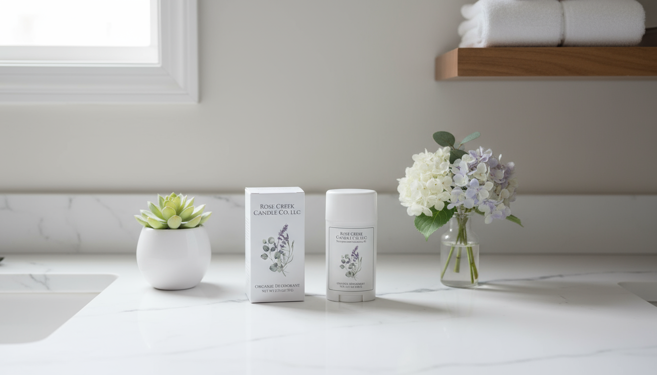 100% Organic Deodorant - Aluminum, Paraben, Phthalate, and Alcohol Free