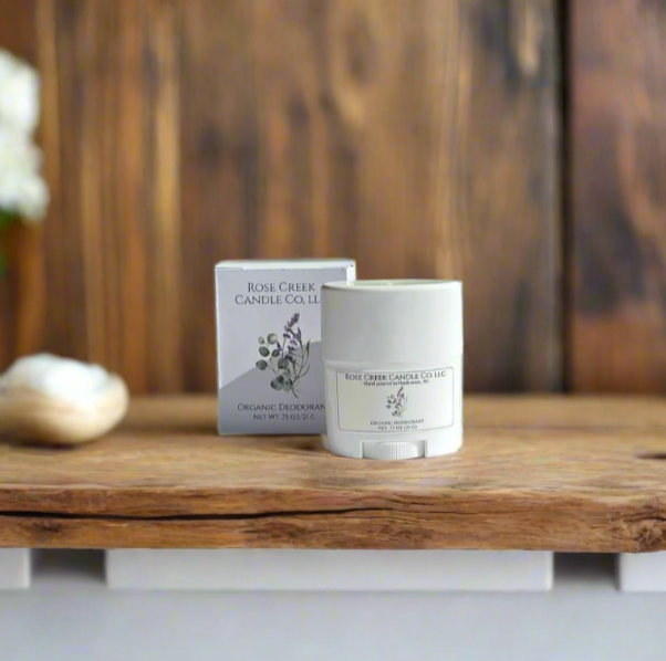 100% Organic Deodorant - Aluminum, Paraben, Phthalate, and Alcohol Free