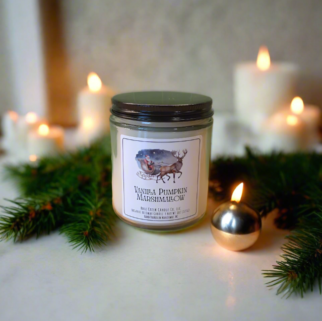 Holiday Collection Organic Beeswax Candles and Melts