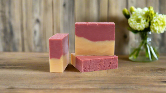 Handmade Cranberry Orange Bar Soap