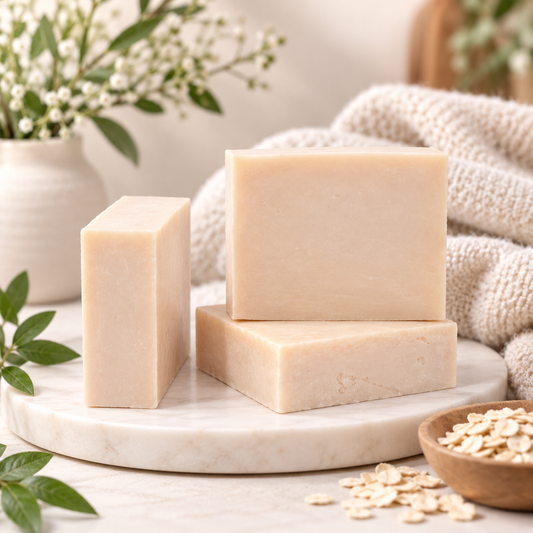 Handcrafted Unscented Goat Milk Soap