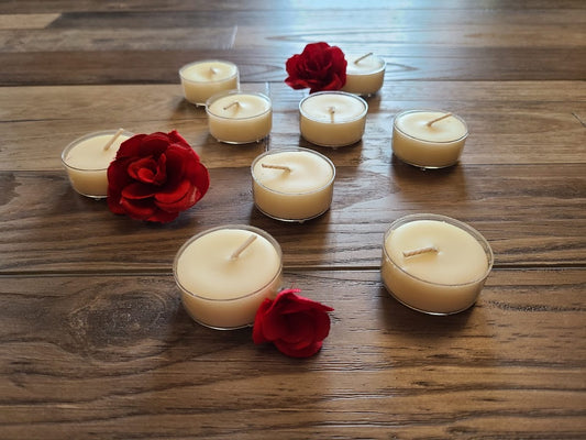 Tealight Scented Organic Beeswax Candles