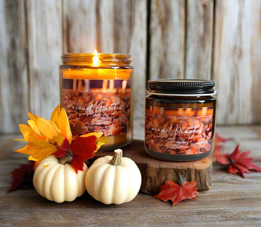 Fall Collection Organic Beeswax Candles and Melts