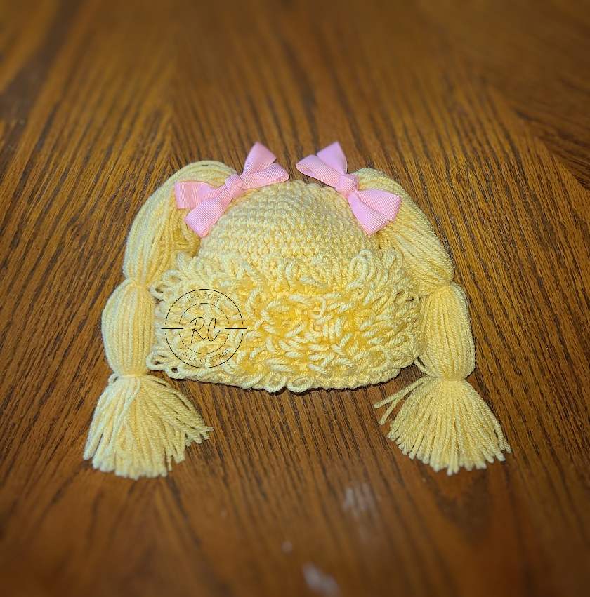 Handmade Kids from the Cabbage Patch Custom Made Hat