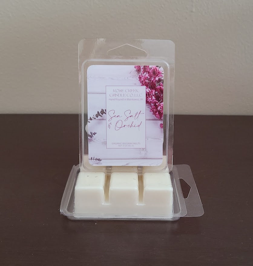 Spring/Summer Label - Organic Beeswax Melts - Net Wt 3 oz