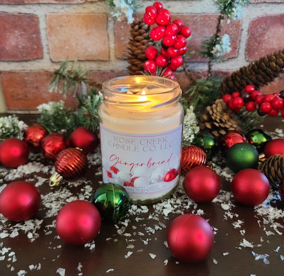 Holiday Collection Organic Beeswax Candles and Melts
