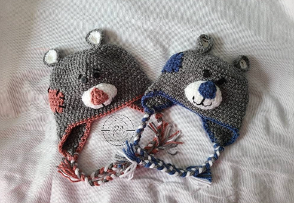 Handmade Bear Custom Made Hat